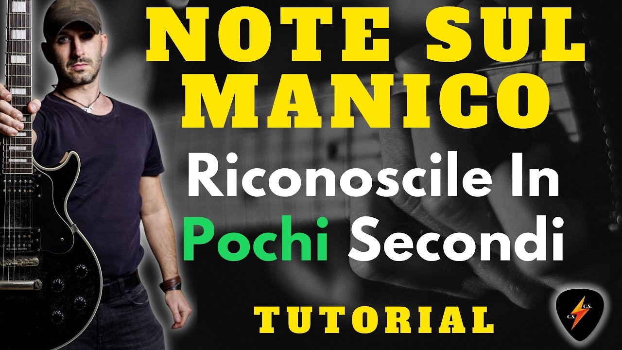 IL SEGRETO PER CONOSCERE LE NOTE SULLA  CHITARRA| TRUCCHI & CONSIGLI |  TUTORIAL