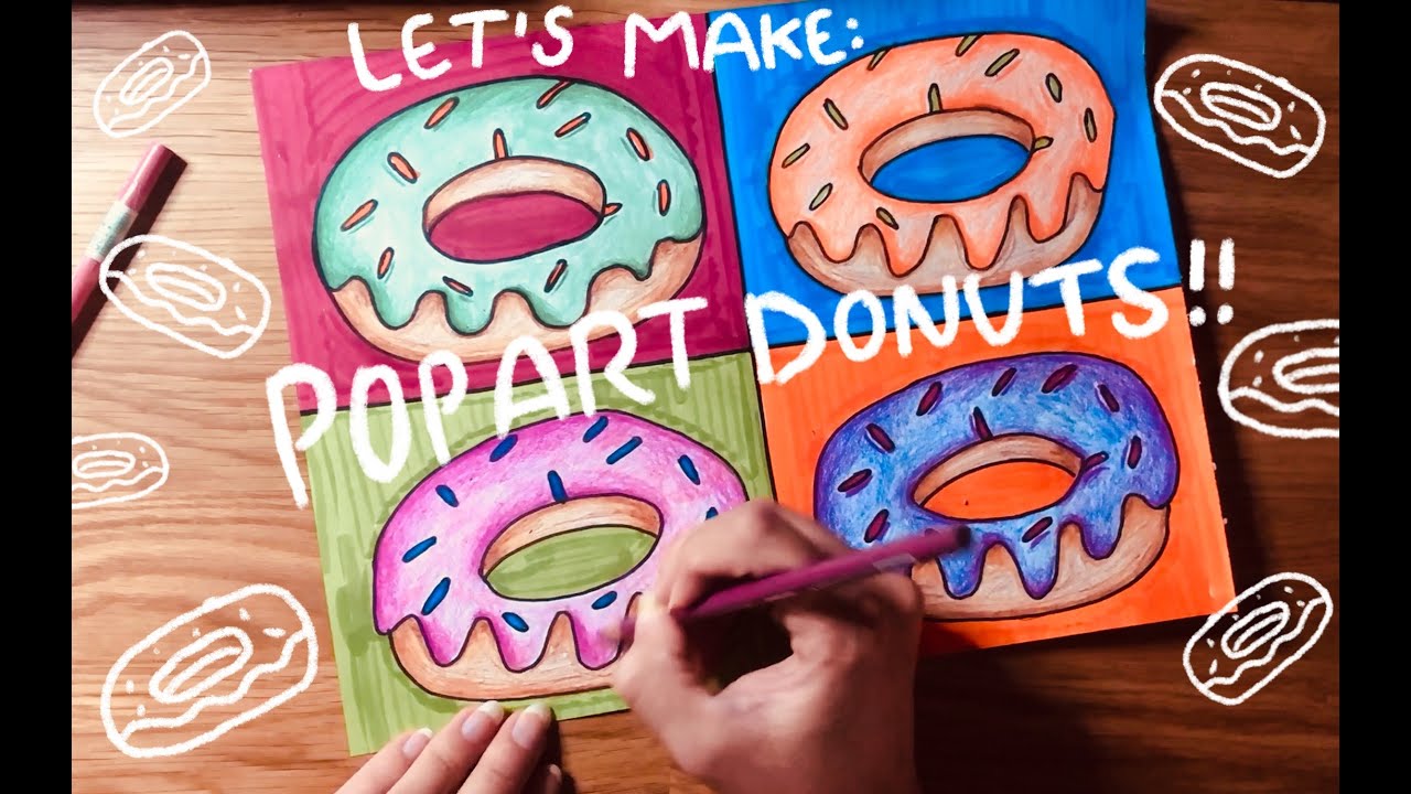Let's Make: Pop Art Donuts!!