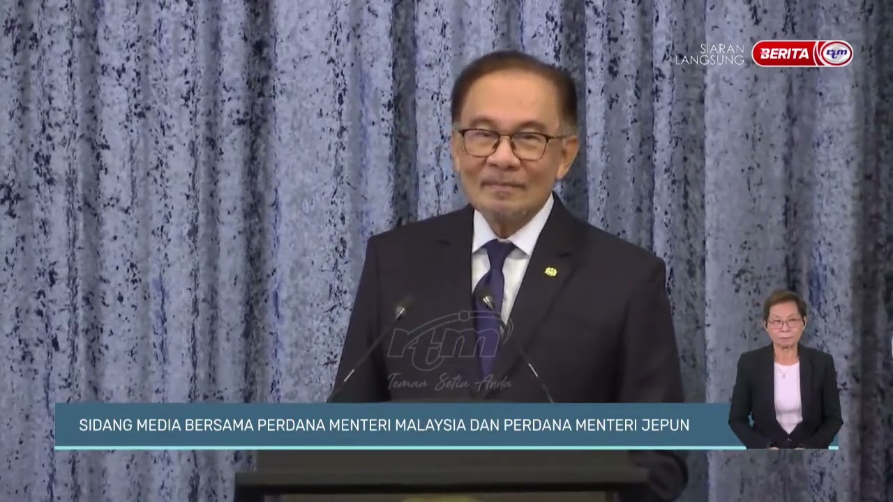 5 NOVEMBER 2023 - SIDANG MEDIA BERSAMA PERDANA MENTERI MALAYSIA DAN PERDANA MENTERI JEPUN