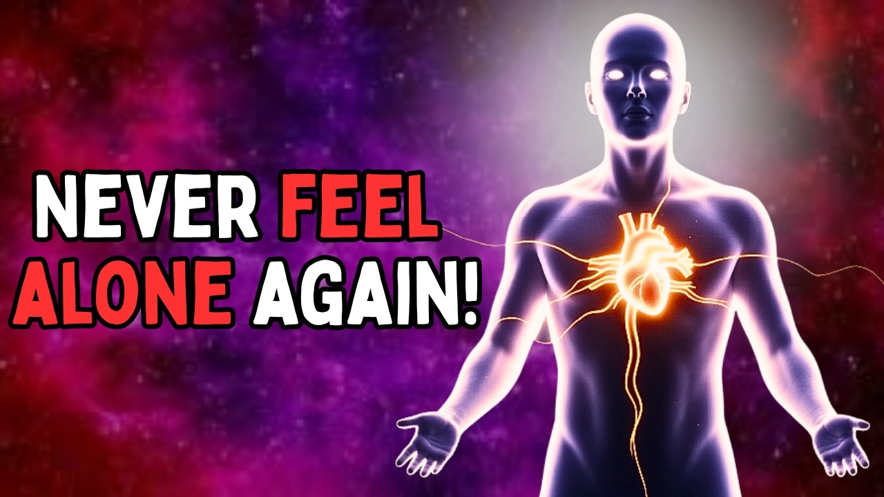 NEVER FEEL ALONE AGAIN: GUIDED MEDITATION FOR QUANTUM CONNECTION WITH THE UNIVERSE RAISING AWARENESS