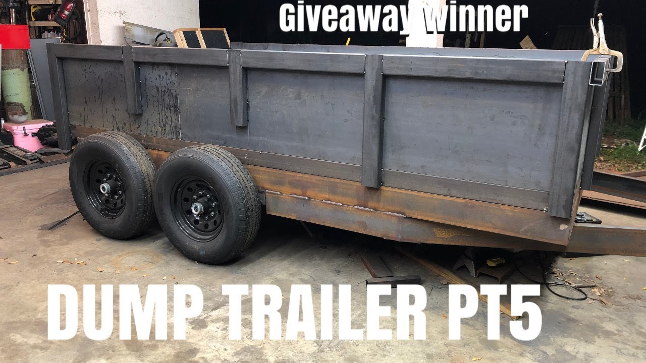 Dump Trailer Build Pt 5 (flag decal winner!!)