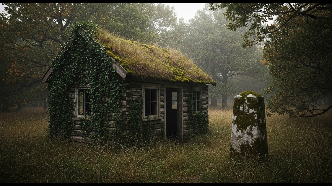 I Turned an Abandoned Forgotten Stone Marker Cabin into a Luxury Forest Home ASMR