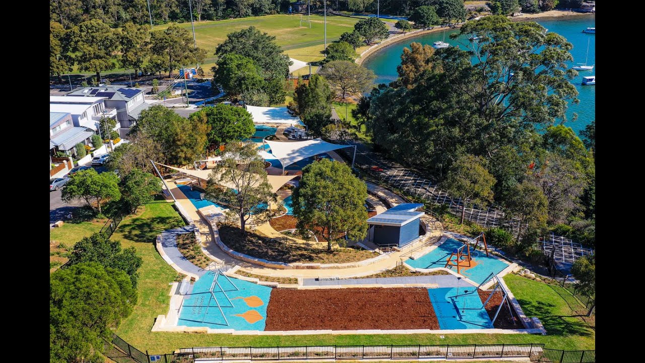 King George Park Inclusive Playspace, Rozelle TimeLapse Video - Inner West Council_59sec