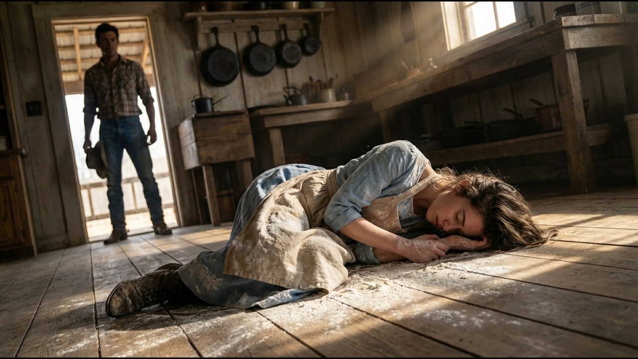 Ein Farmer fand seine Braut in der Küche am Boden – die Worte daneben trafen ihn hart