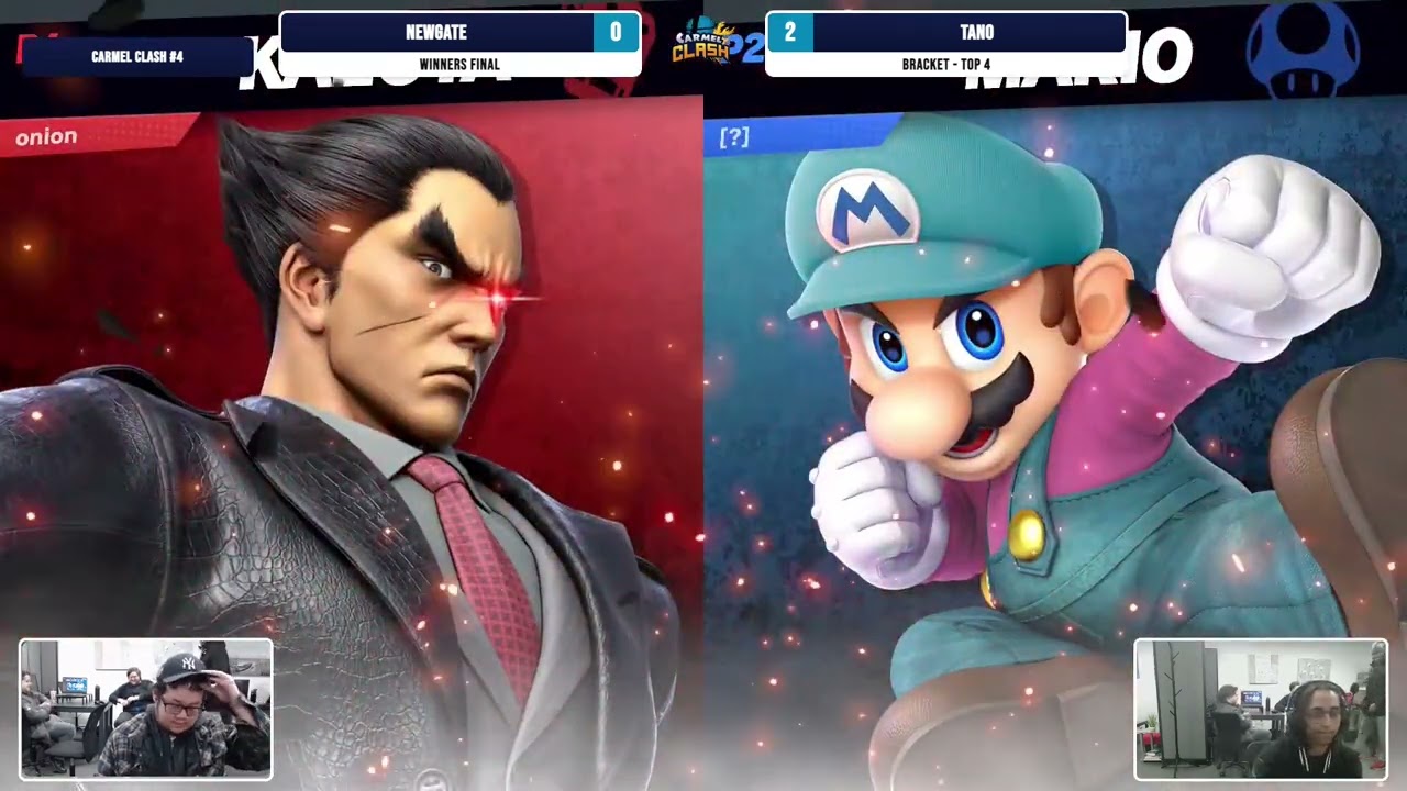 Carmel Clash 4 - Newgate (DK, Kazuya) vs. Tano (Mario) - Winners Final