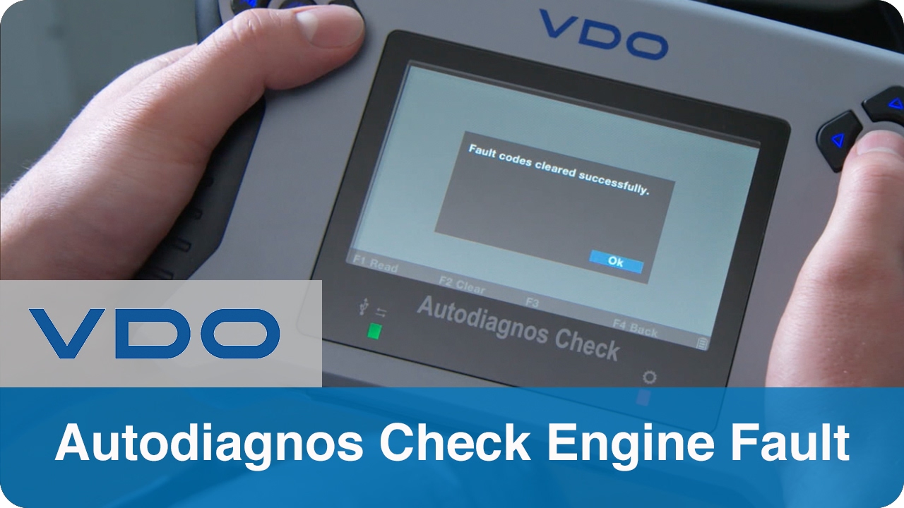 VDO Autodiagnos Check Engine Fault