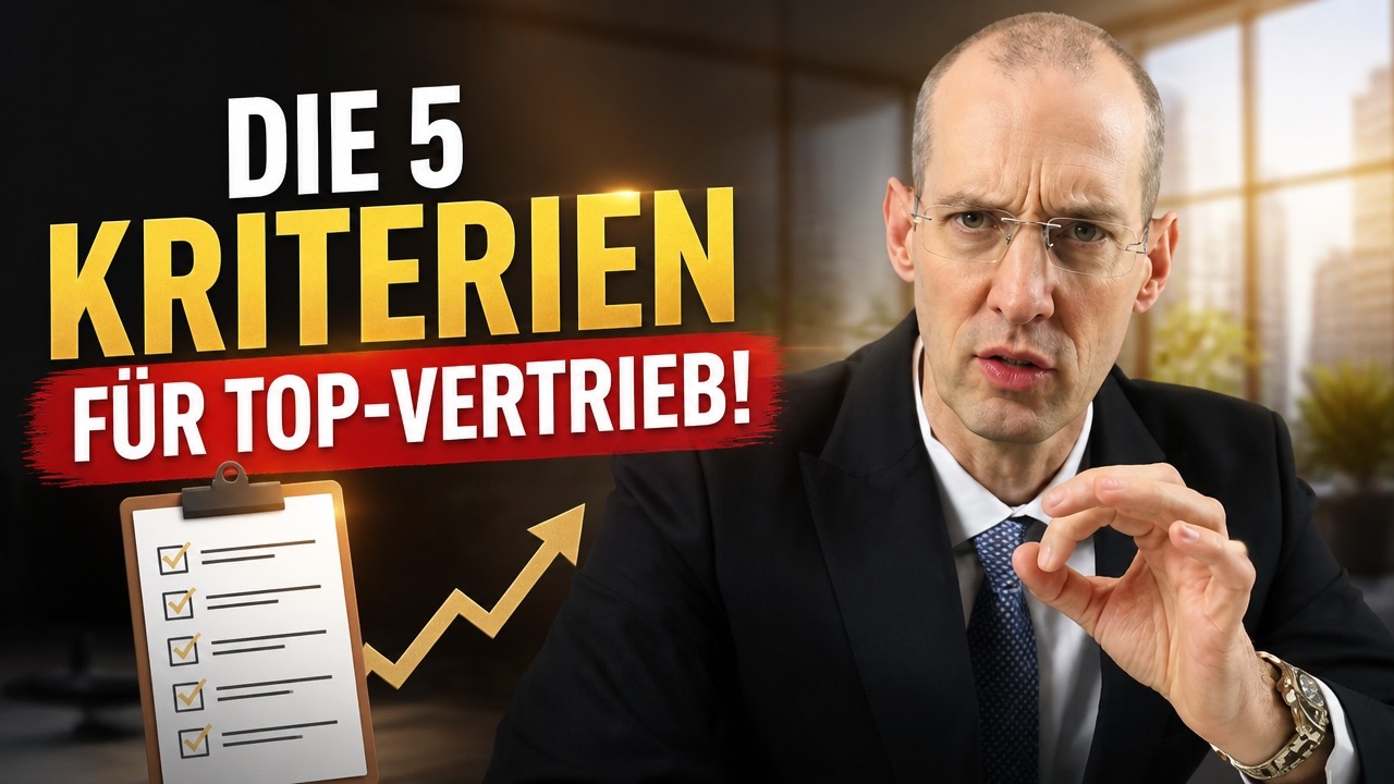 Vertriebsmitarbeiter einstellen: Diese 5 Kriterien MUSST du als Unternehmer kenne (aus 30 Jahren)