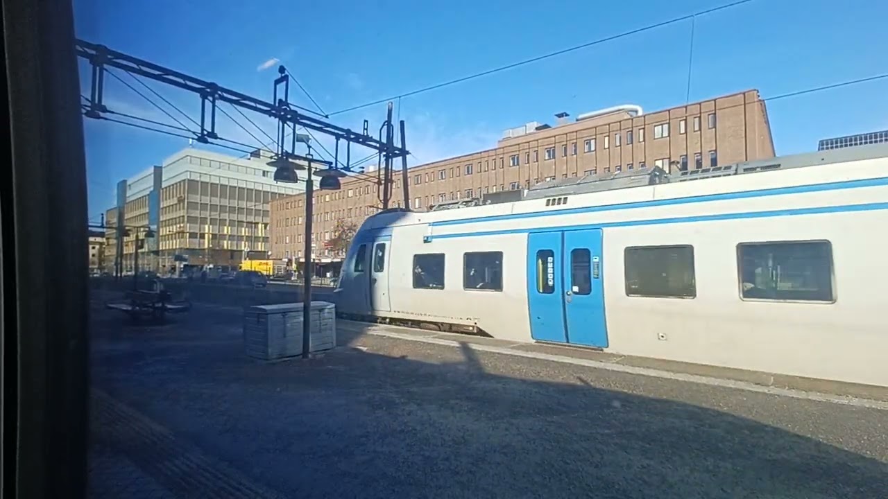 Pendeltåg Från Stockholm Odenplan Till Spånga 
