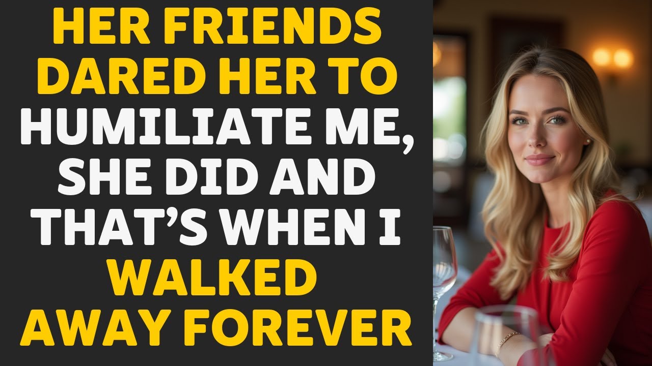 She Chose to Embarrass Me for a Dare, and That’s the Day I Walked Away Forever