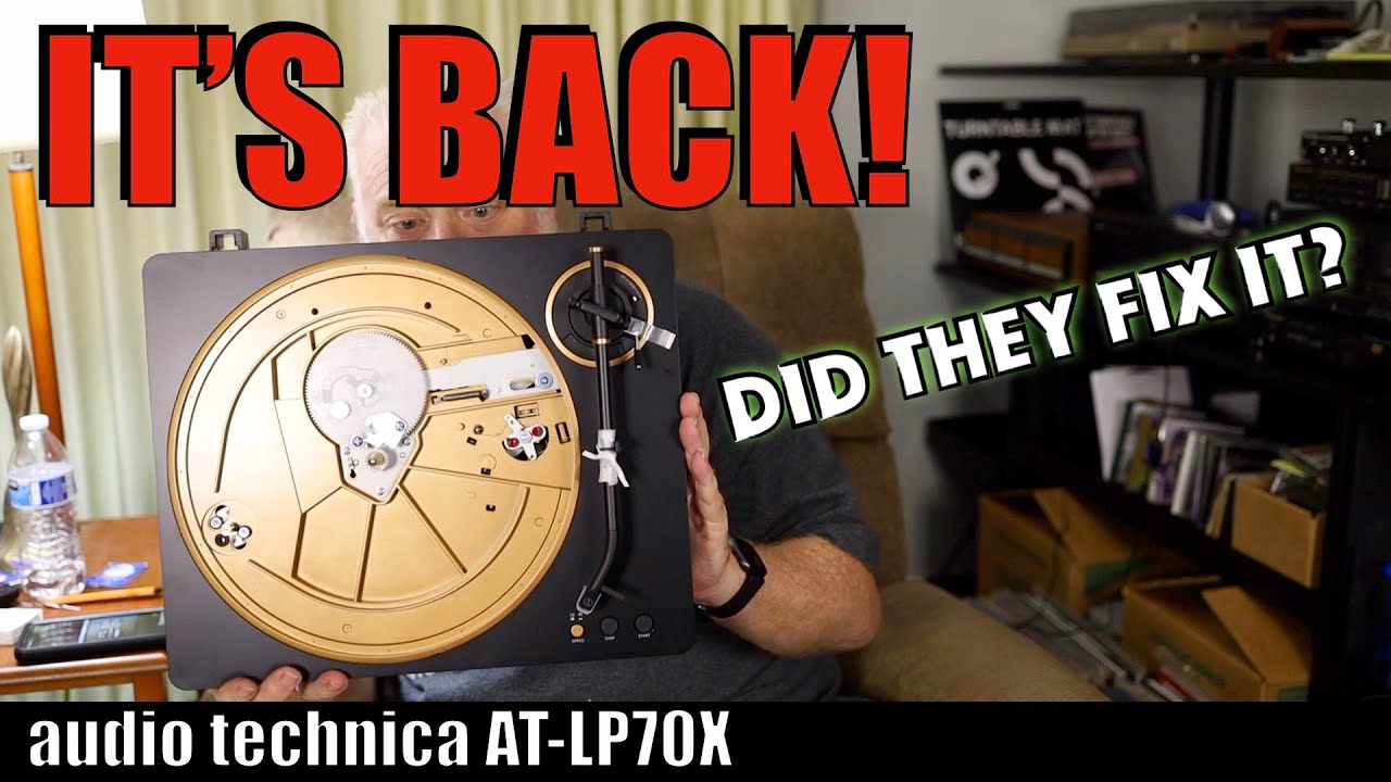 Компания Audio Technica отремонтировала или заменила мой проигрыватель LP70X?