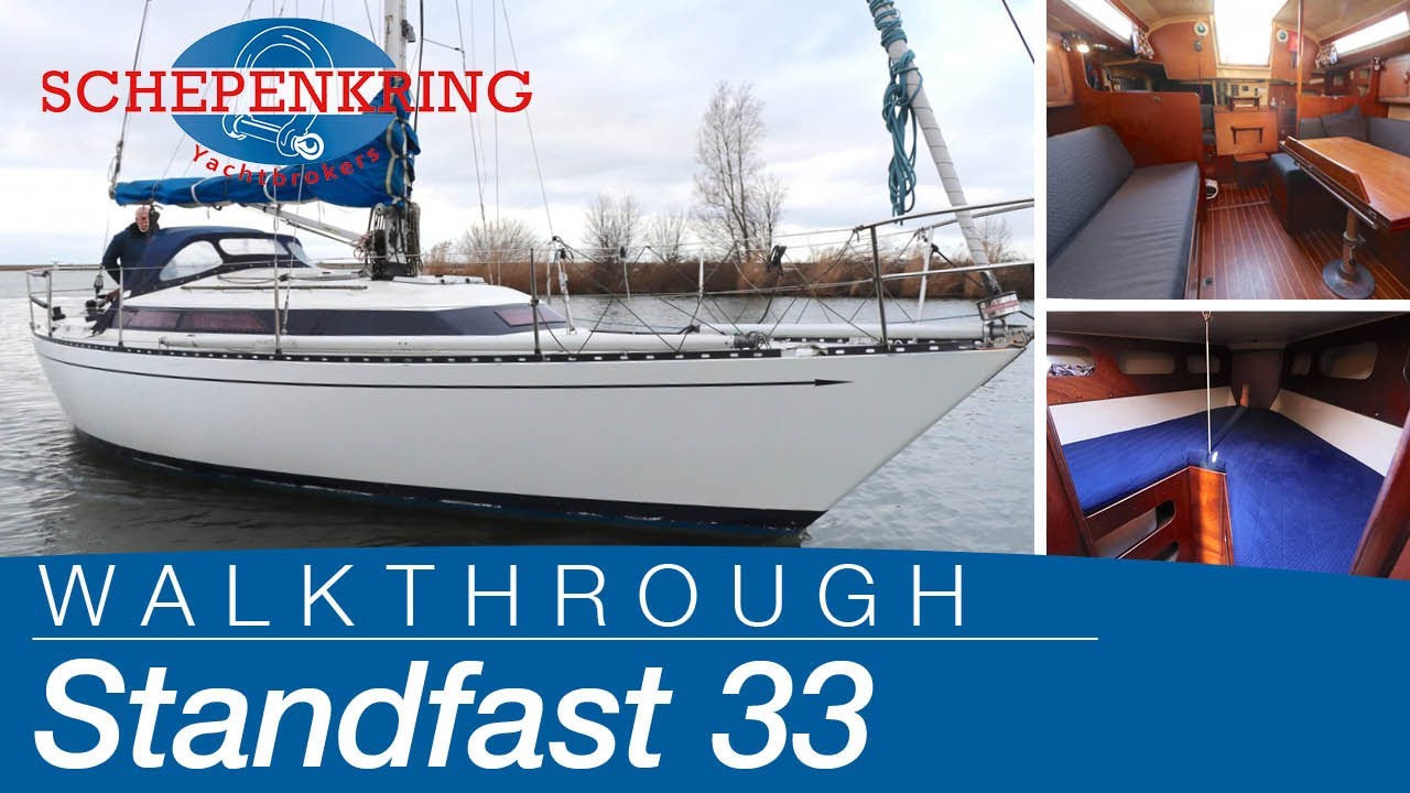 Standfast 33 for sale | Yacht Walkthrough | @ Schepenkring Lelystad | 4K