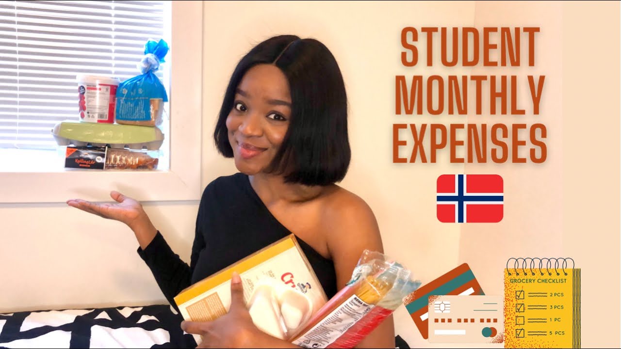 Student in Norway Monthly Expenses (Groceries & More!) | Cost of living in Norway & Study for FREE