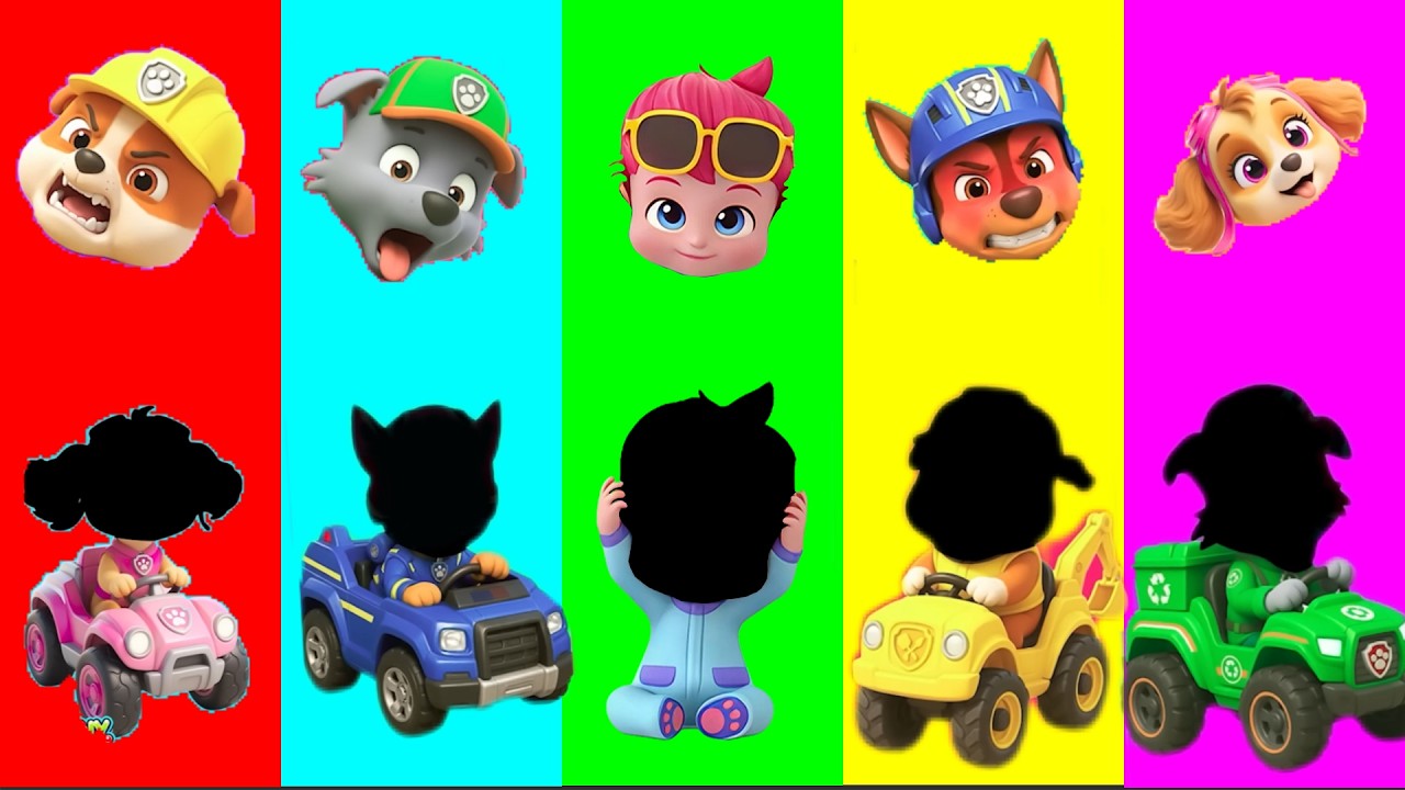 Wrong eyes👀 NEW EPISODES/ Sheriff Labrador x Rocky & BabyBoss Puzzle Wrong HeadsEYE PUZZLE WORLD #89