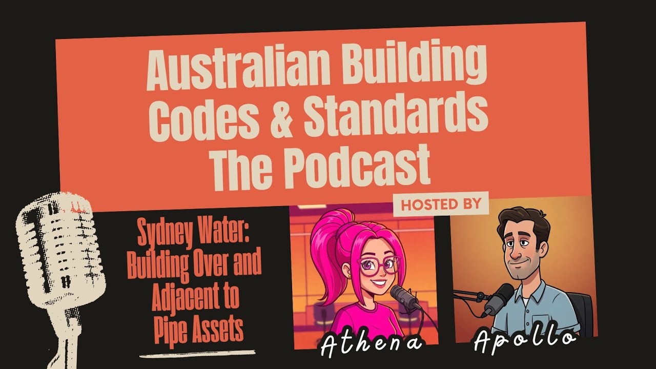 Australian Building Standard Podcast - Building Over and Adjacent to Sydney Water Pipe Assets