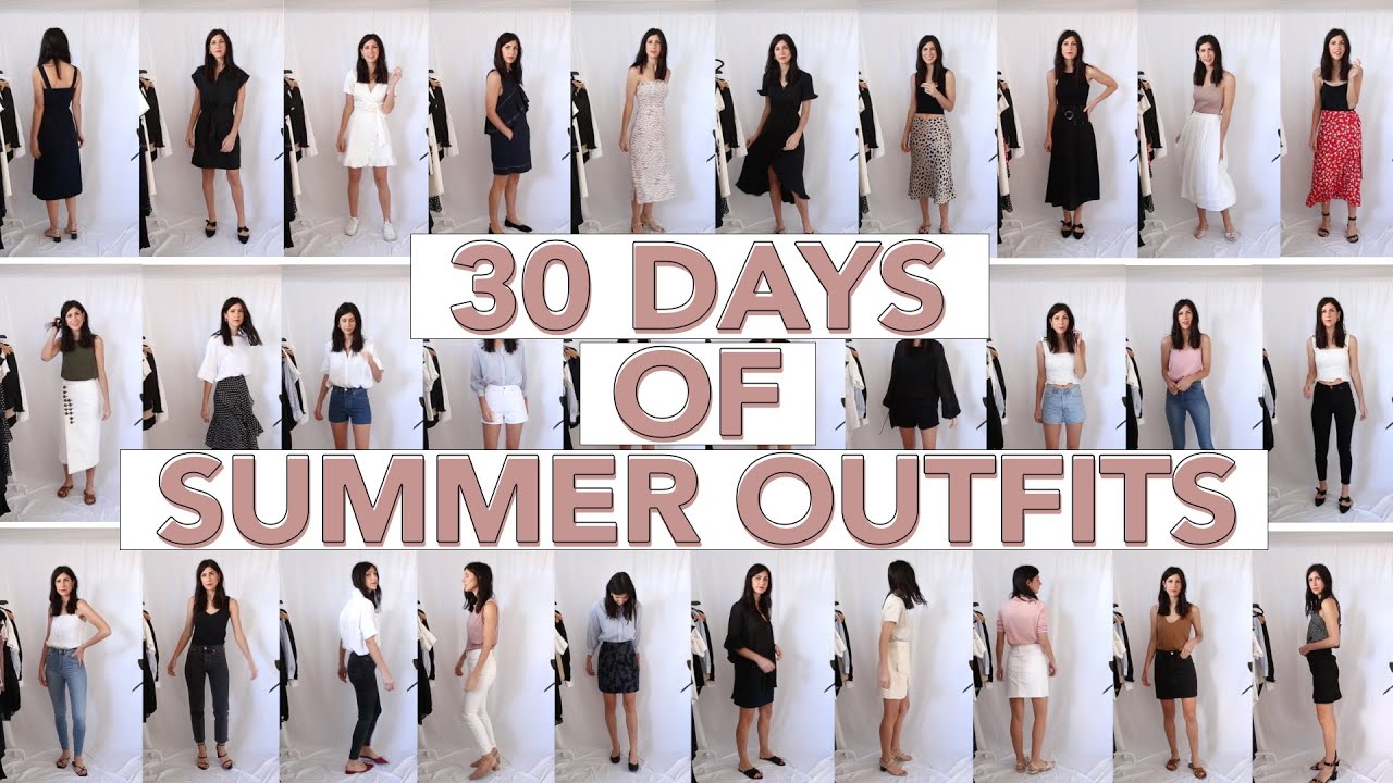 30 DAYS OF OUTFITS FOR AUGUST (Summer Edition) - Minimal Style | Mademoiselle