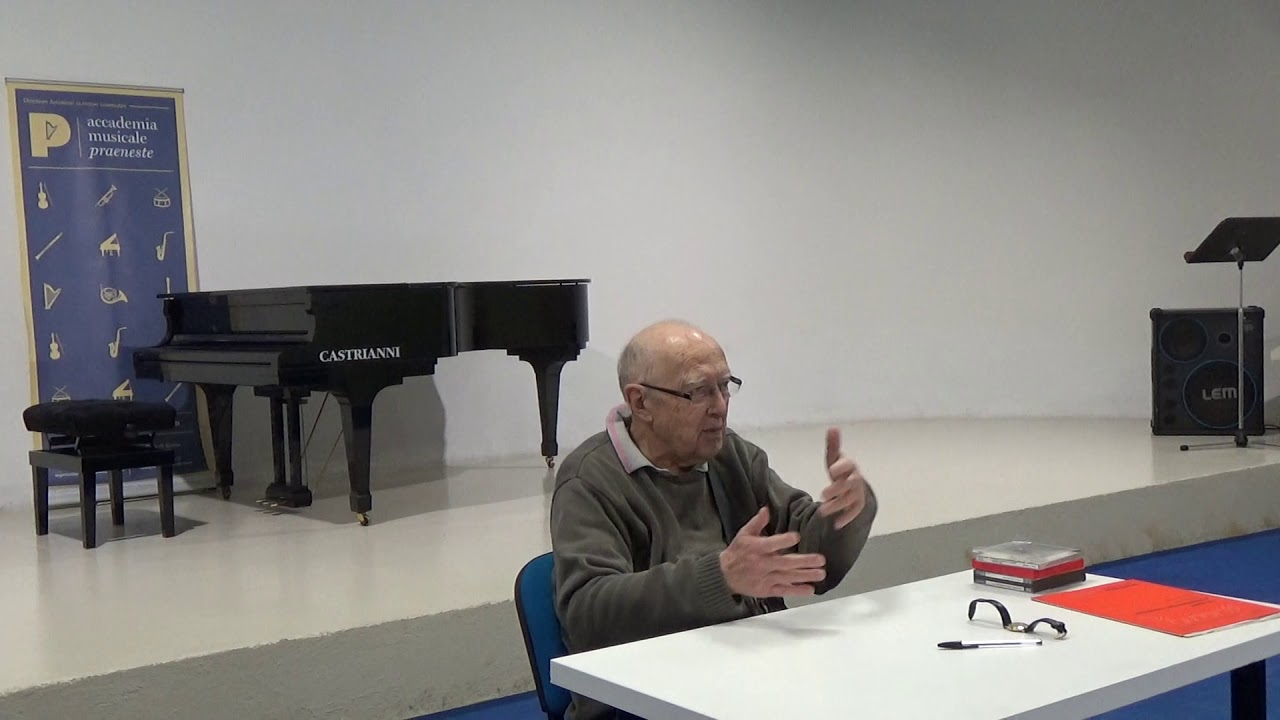 Piero Rattalino - Didattica Pianistica - 25 nov 2019