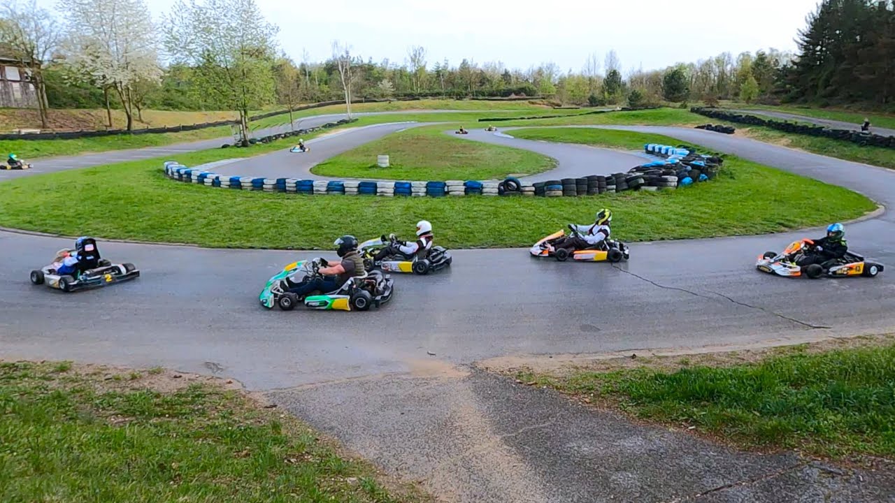 6.4.2024 mit den Sodi’s geballert  Kart-Arena Outdoor Kartbahn Niederkrüchten
