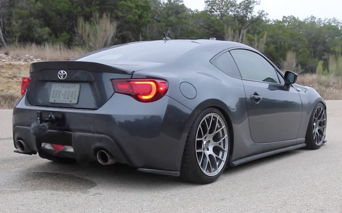 Scion FR-S With Magnaflow Catback Exhaust - Start Up, Revs, & Accelerations
