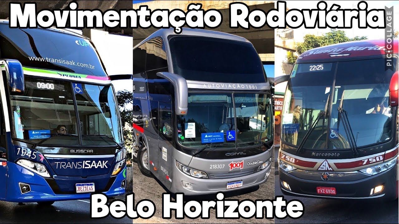 Movimentação Rodoviária Belo Horizonte (MG) #3 Comil da 1001 em BH ? | Feriado Corpus Christi
