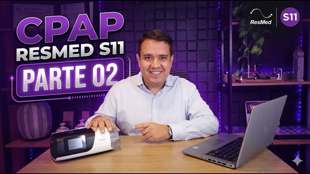 NOVO CPAP AIRSENSE S11 RESMED - PARTE 2