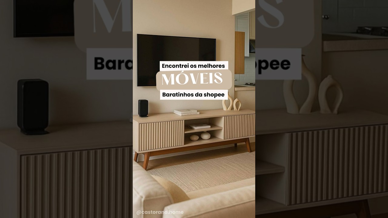 M&oacute;veis baratinhos para a sua casa na Shopee ✨ #lardocelar #organizacaodecasa #casadecorada