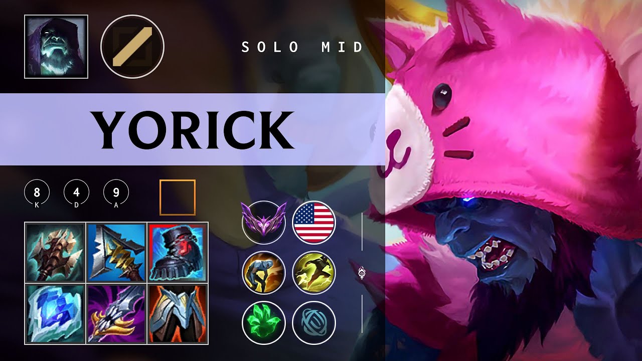 Yorick Mid vs Katarina - NA Master Patch 26.02