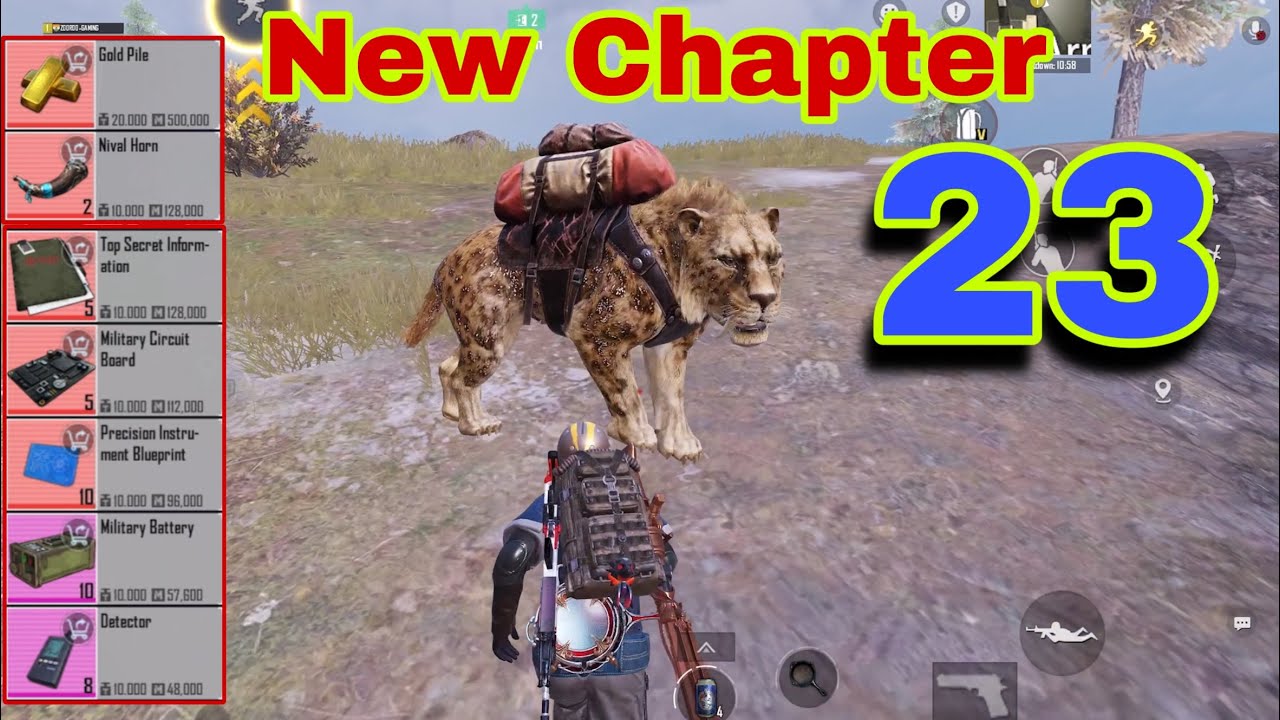 New Chapter 23 New Loot Items Zero To Hero - Metro Royale Pubg