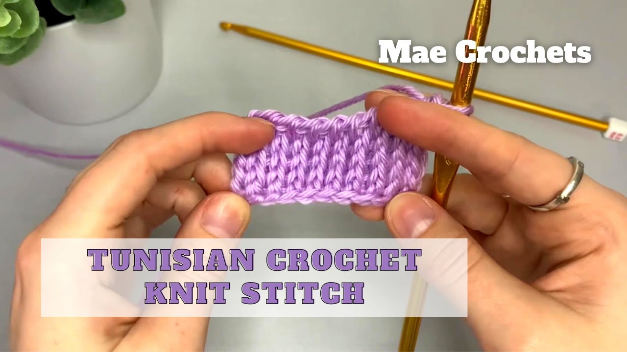 HOW TO: Tunisian Knit Stitch