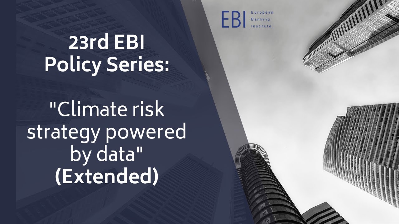23rd EBI Policy Series: 