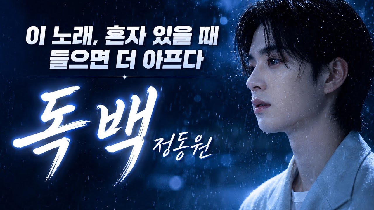 혼자 있을 때 들으면 더 아프다｜정동원 독백 | 감성 발라드 
