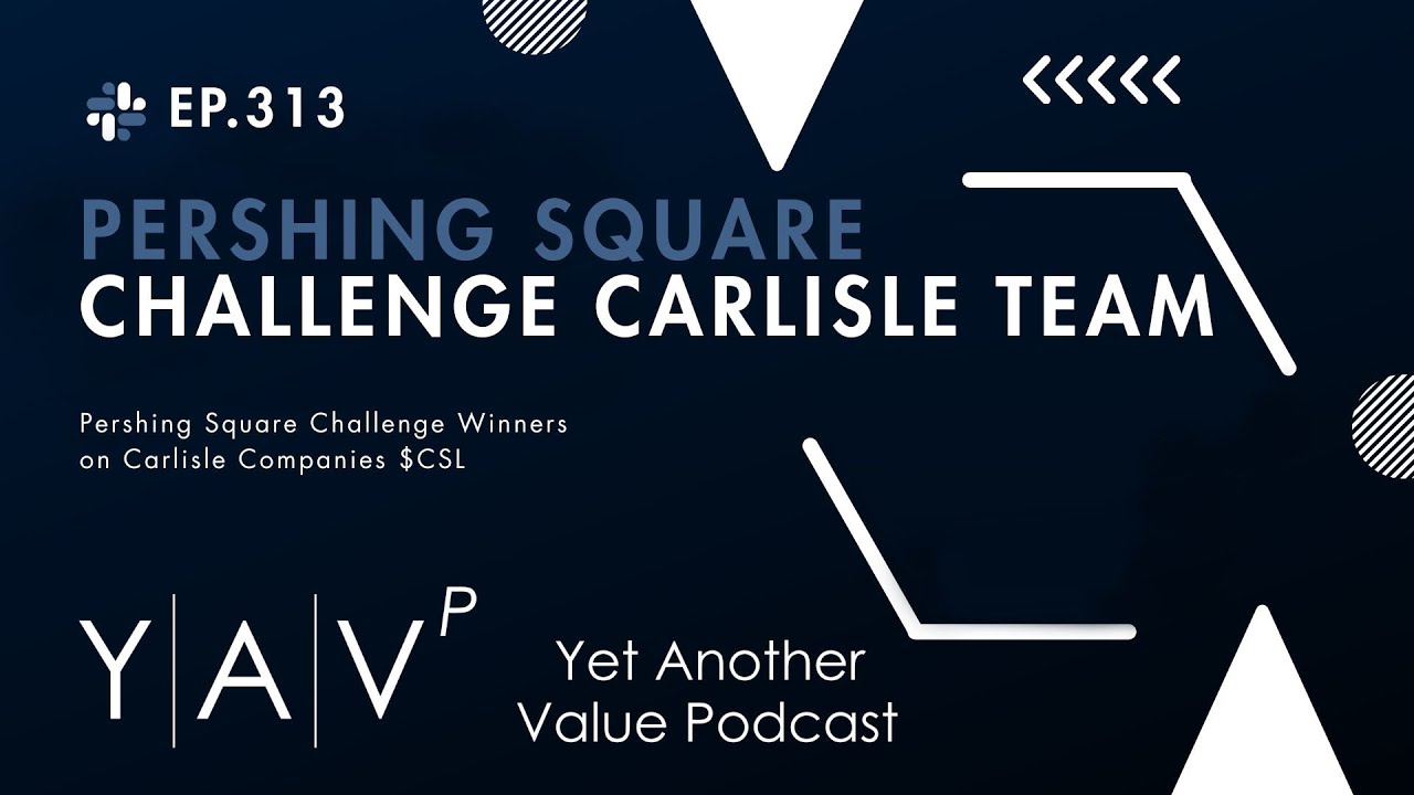 Pershing Square Challenge 2025 winners on Carlisle $CSL