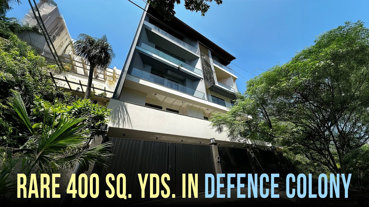 Luxury 4BHK Corner with Private Terrace | Defence Colony