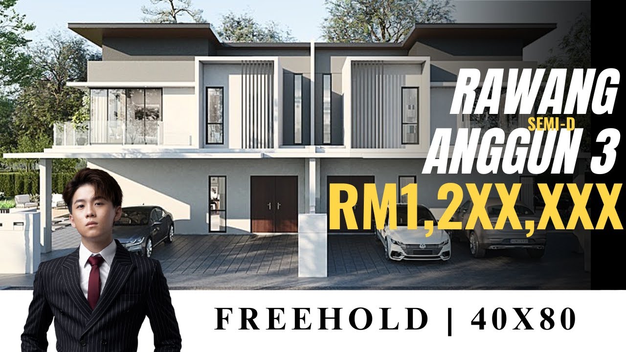 Semi-D Anggun 3 Rawang by HBL