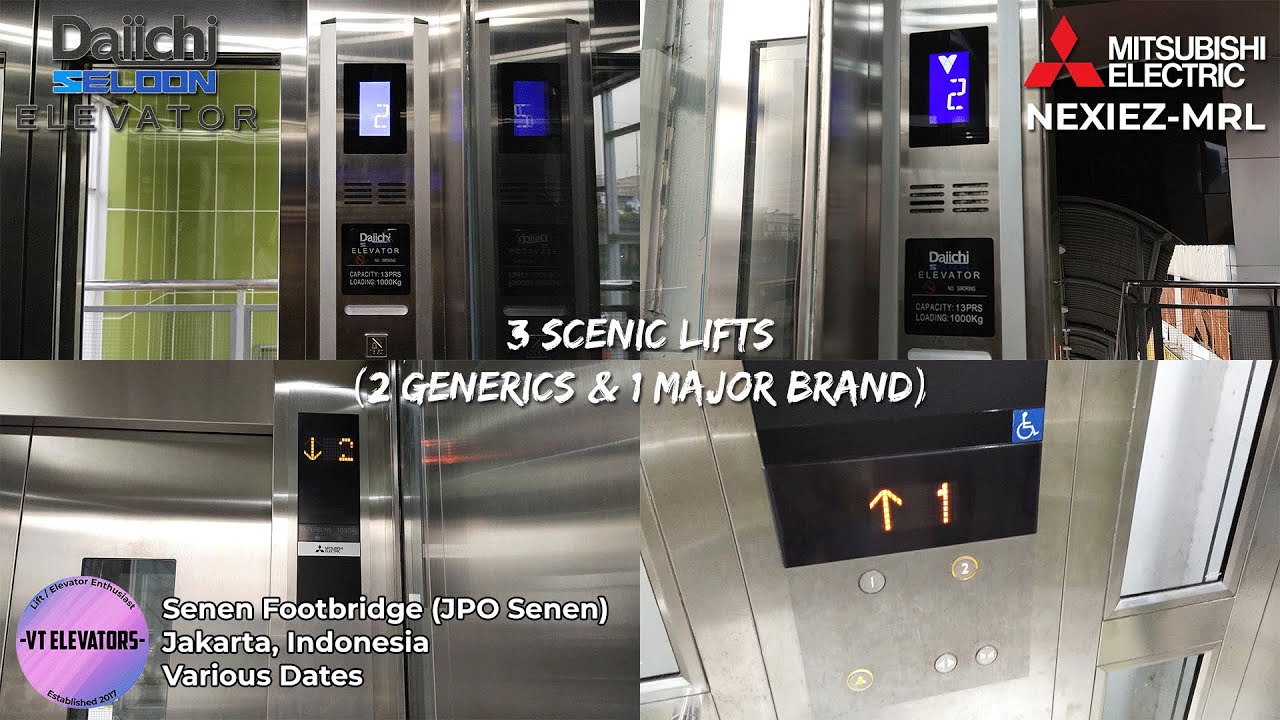 2 Generic & 1 Mitsubishi Scenic Lifts - Senen Toyota Rangga Shelter, Jakarta
