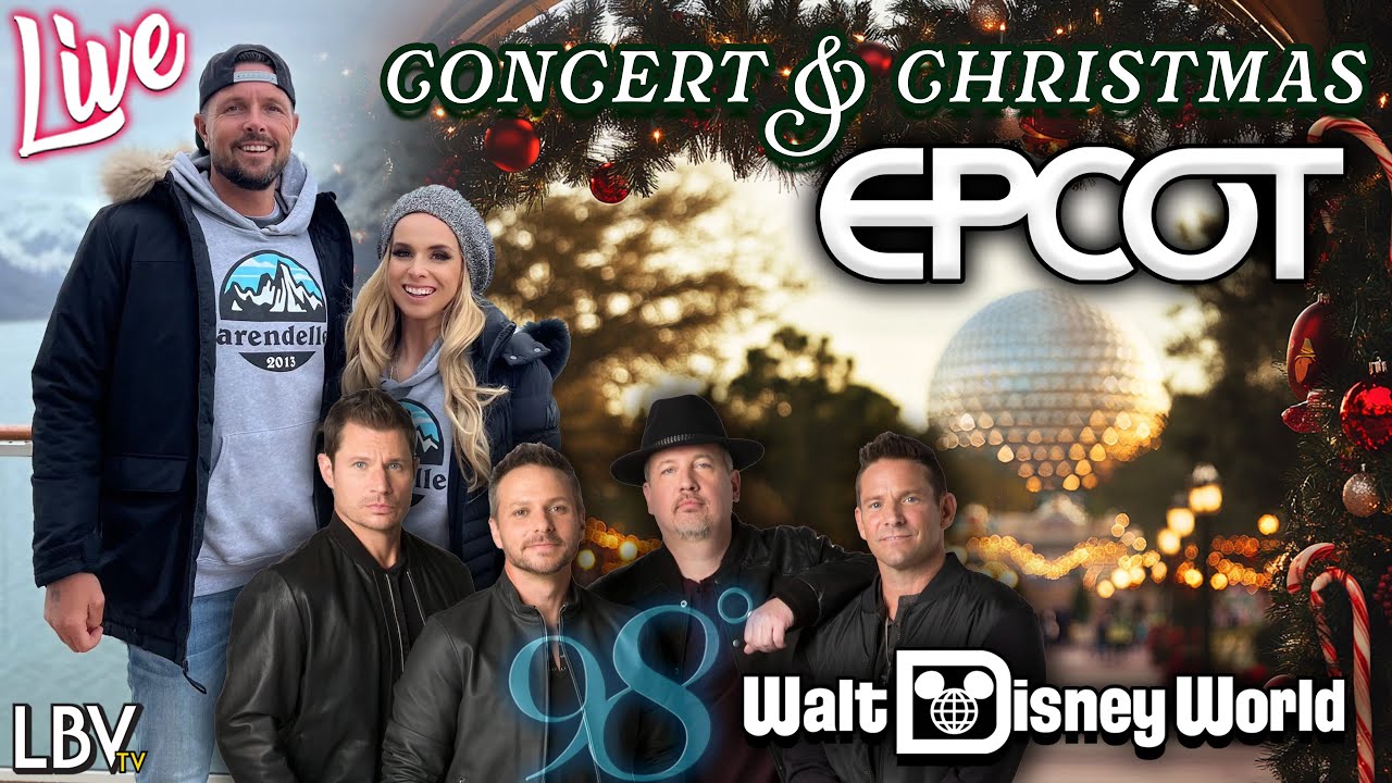 🔴LIVE: Live From Epcot | Christmas Decor, Gingerbread Houses| Walt Disney World Livestream| Orlando