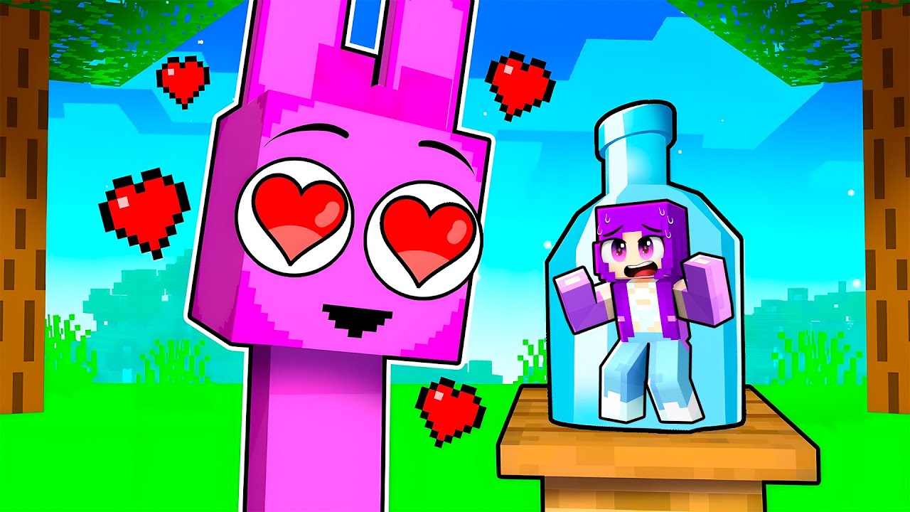 Minecraft'ta AŞK SPRUNKİ Tarafından Hapsedildim!