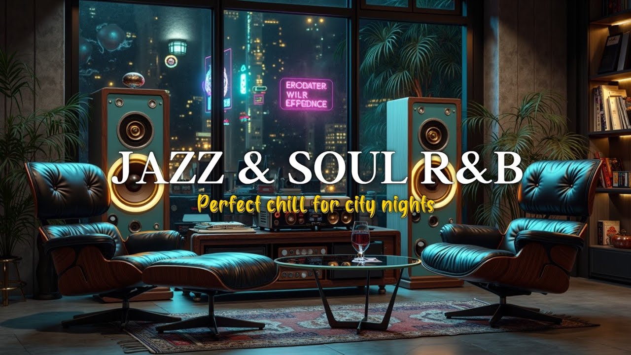 Smooth Jazz & Soulful R&B Grooves ~ Night City Lounge Vibes