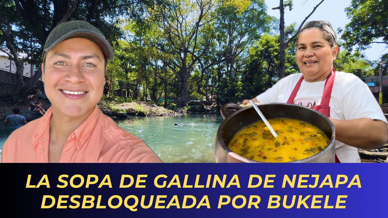 La ESPECTACULAR Sopa de Gallina India que NO PODÍAN COMER los salvadoreños en Nejapa. ¡Bienvenidos!