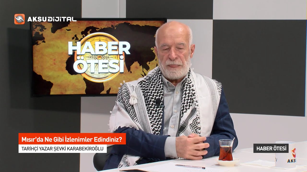 Mısır'a Anlamlı Ziyaret Tarihçi Yazar Şevki KARABEKİROĞLU -  HABER ÖTESİ