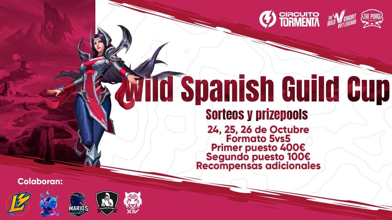 Wild Spanish Guild Cup 2025 - Dia 3 | Torneo de gremios Wild Rift España con 400€ al ganador