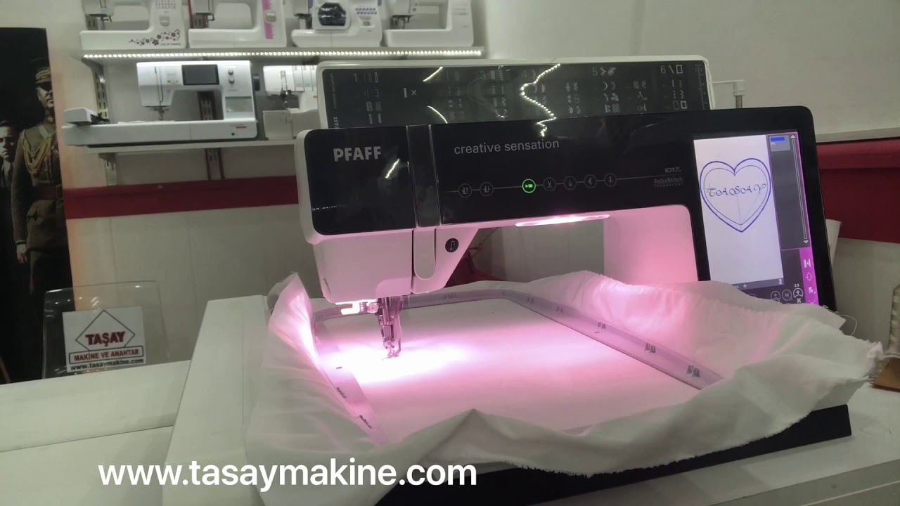 Pfaff Sensation 9 mm Dikiş Nakış Piko Makinesi