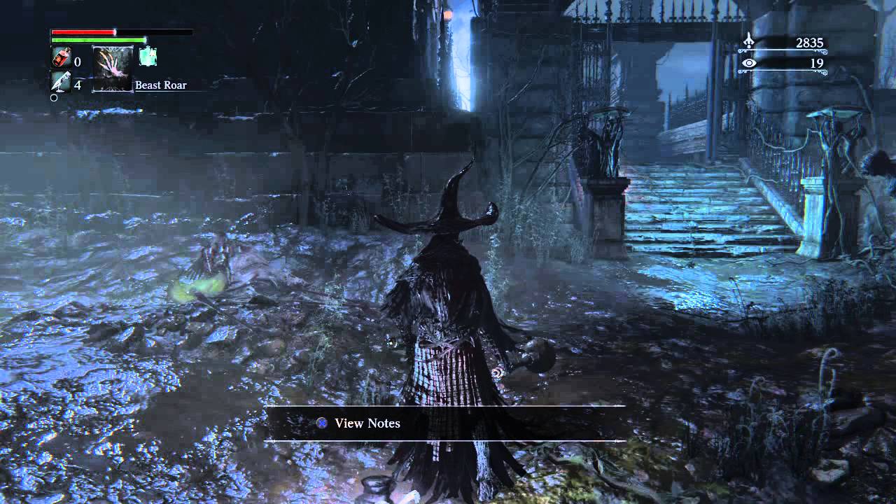 Bloodborne how to easily kill the hunter of Byrgenwerth