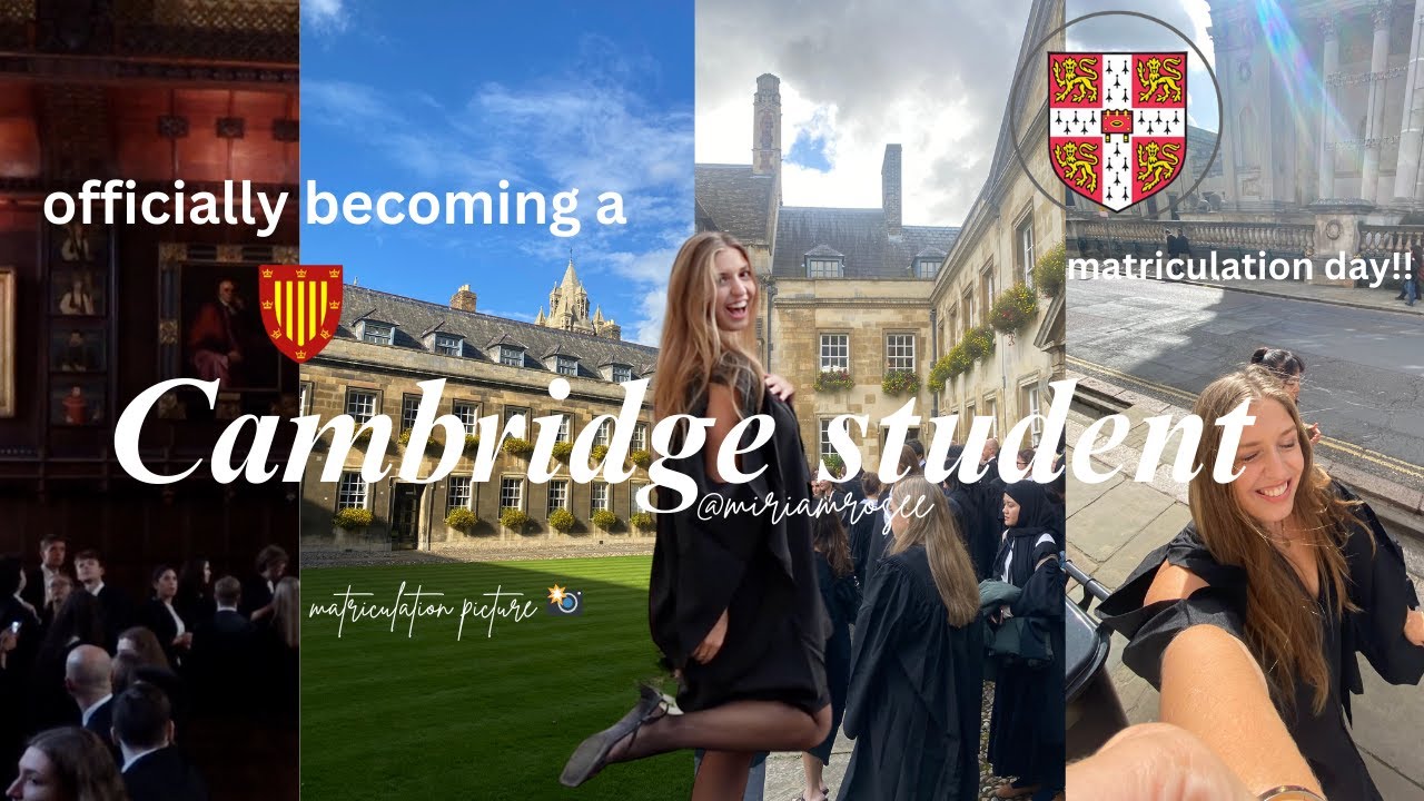 Matriculation at Cambridge I Cambridge Chronicles 🤍