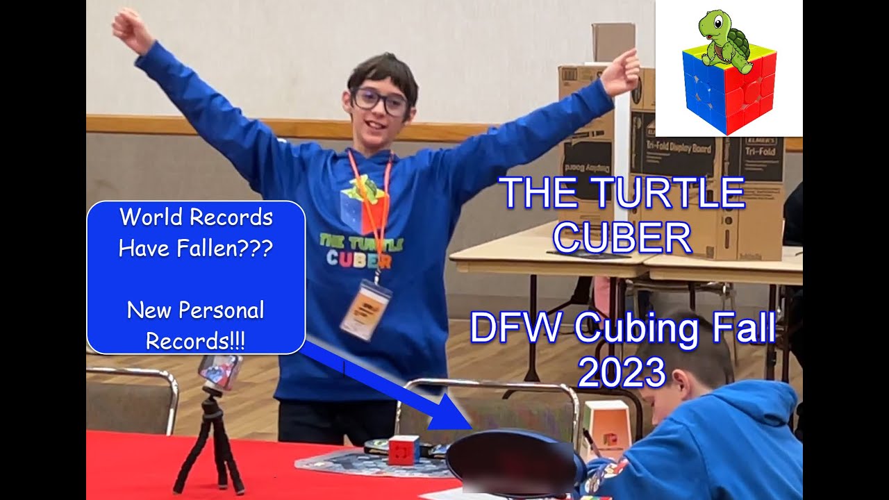 DFW Cubing Fall 2023 Competition Vlog!