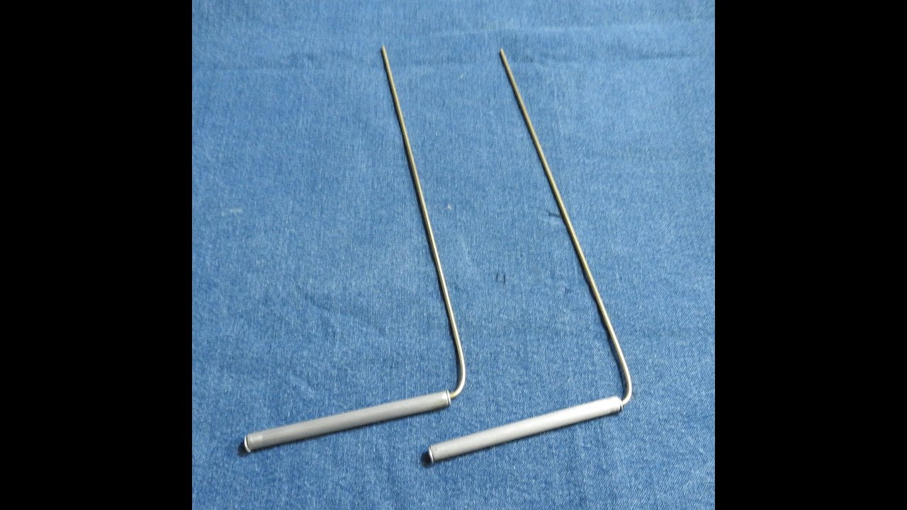 VARILLAS DE RADIESTESIA HECHAS EN CASA PASO A PASO