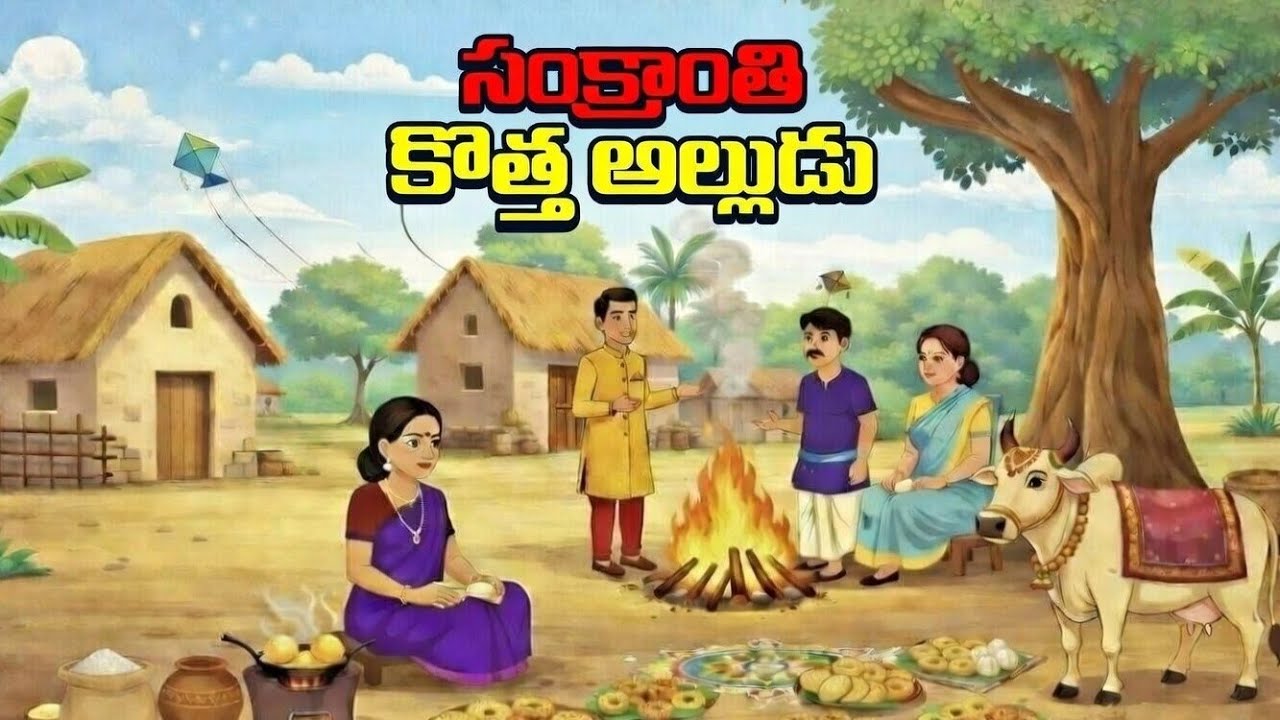 సంక్రాంతి కొత్త అల్లుడు | Telugu Stories | Neethi Kathalu | Moral Stories | Chitra Vichitra Kathalu
