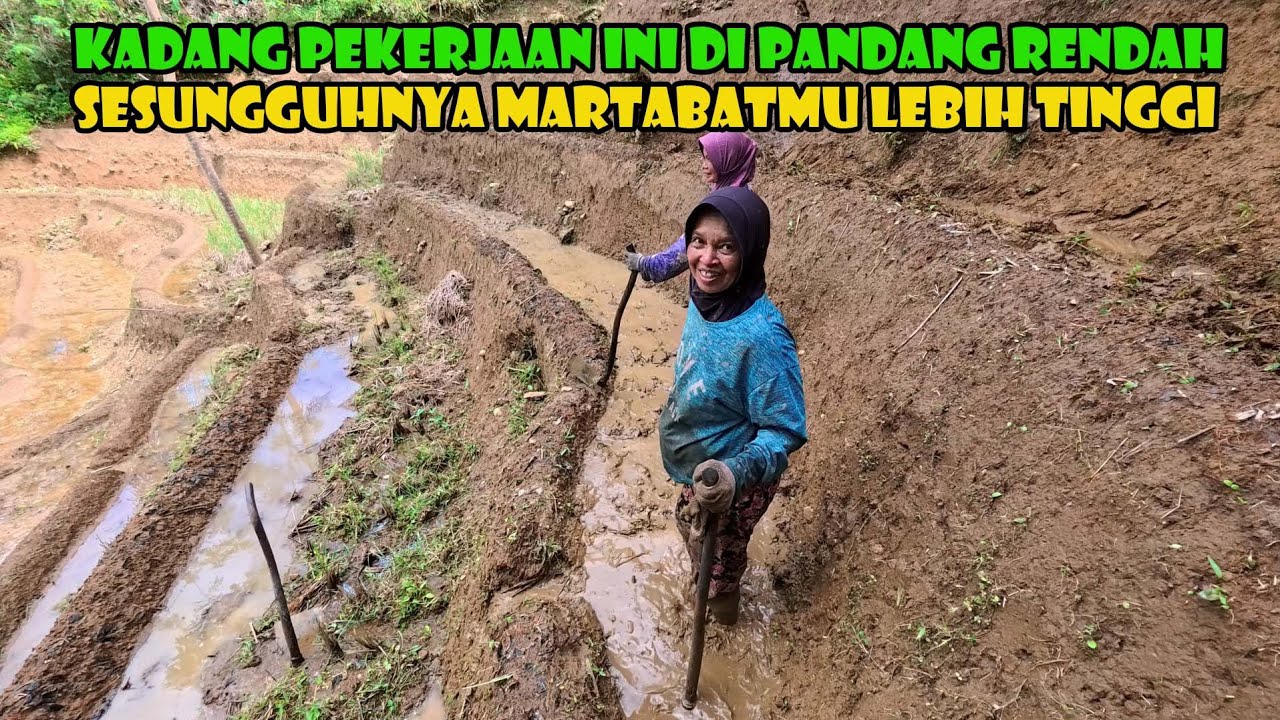 Kampung Dengan Para Perempuan Tangguh. Takjub Dan Salut Dengan Kegigihan Mereka. 