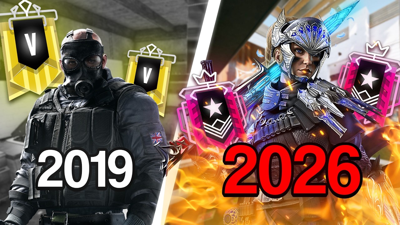 Тренировка игрока в Rainbow Six Siege после 7-летнего перерыва.
