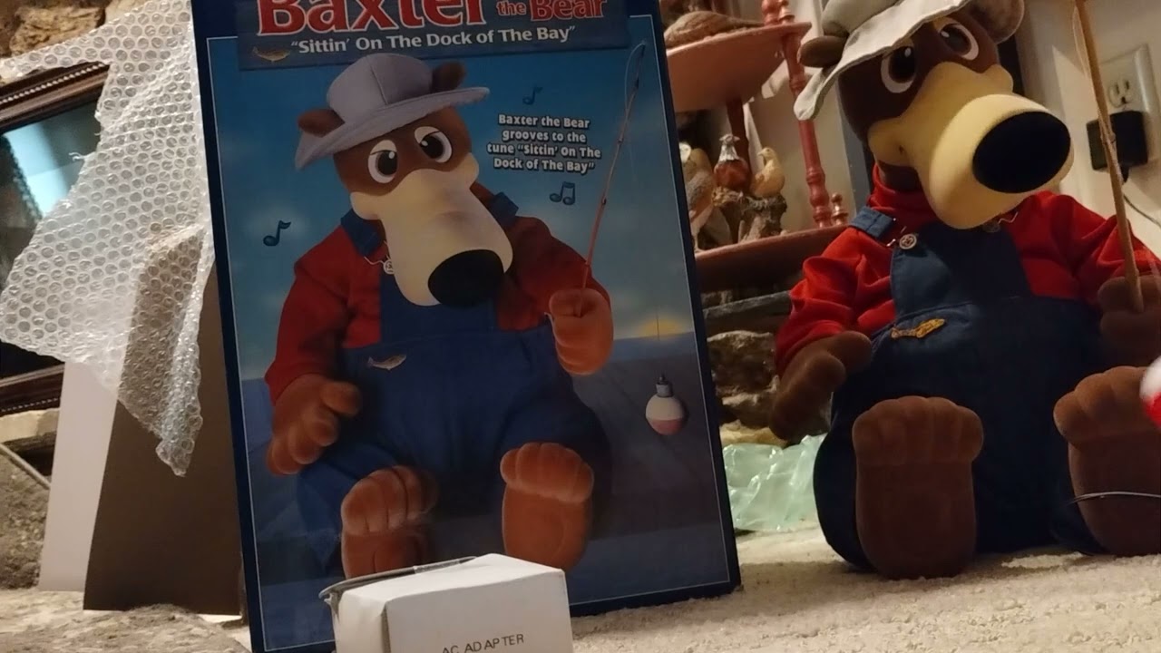Blue Ridge Designs Animated Baxter the Bear 