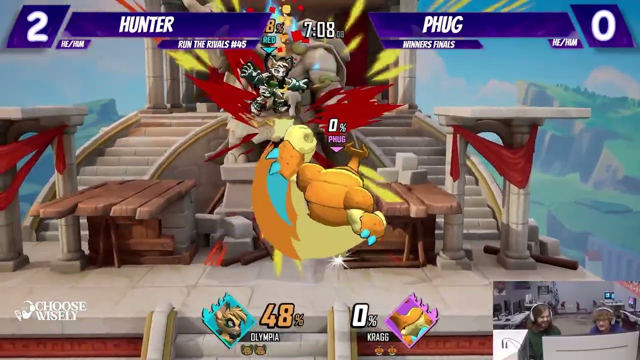 [Run the Rivals #45] Winners Finals - Hunter (Olympia) vs. Phug (Kragg)